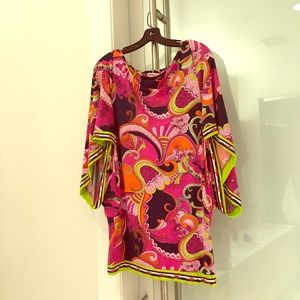 Trina Turk beach/pool cover up